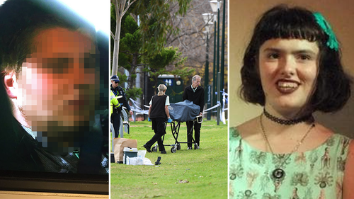 The alleged attack came just fays after Melbourne comedian Eurydice Dixon was attacked and killed in Carlton, sparking a national outrage. Picture: 9NEWS.
