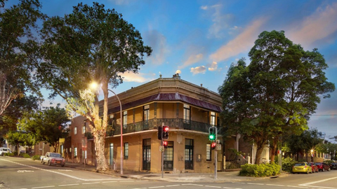 Property sold auction former pub Darlington Sydney New South Wales Domain 