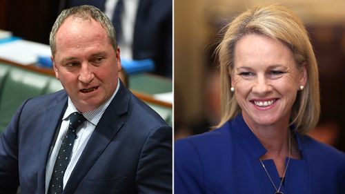 Barnaby Joyce and Fiona Nash were found to hold dual citizenship and constitutionally ineligible to nominate for parliament at the 2016 election. (AAP)
