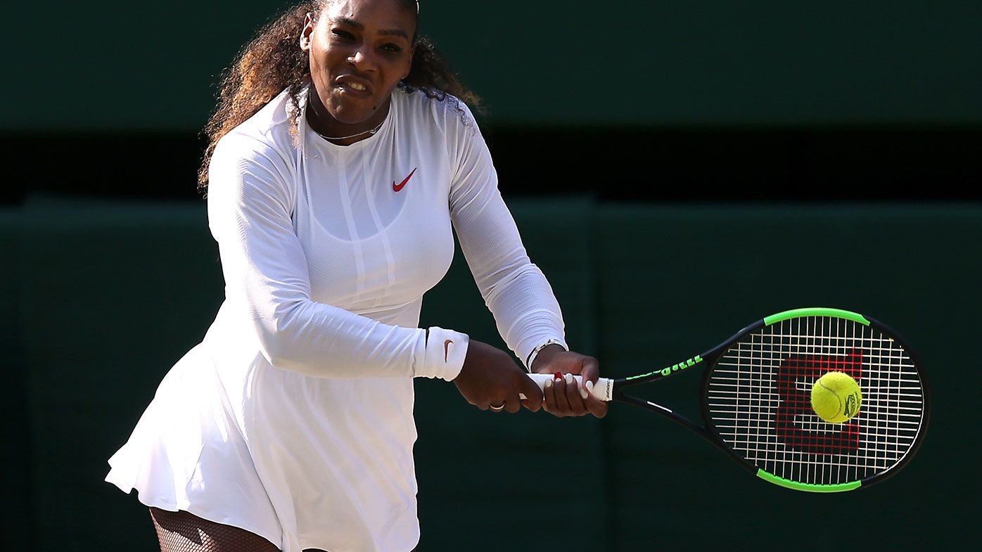 Serena Williams chokes back tears after Wimbledon loss