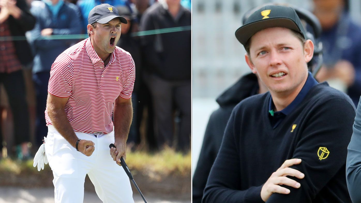 Patrick Reed and Cameron Smith at Royal Melbourne