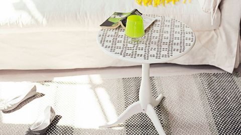 Studded side table