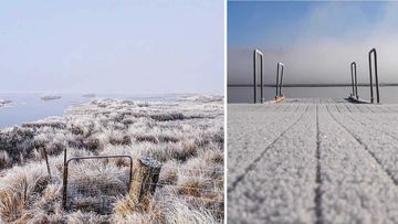 The otherwordly beauty of Liawenee, which this week has been the coldest place in Australia. 
