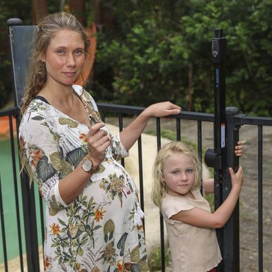 Suzie now locks the gate to make sure her kids can't access the pool.