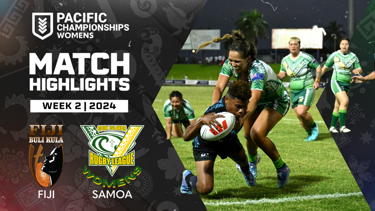 Fiji v Cook Islands Women's Pacific Championships NRL Season 2024