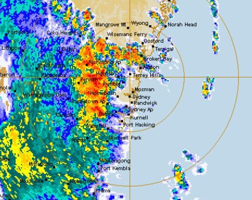 Severe storms, rain for Sydney and NSW