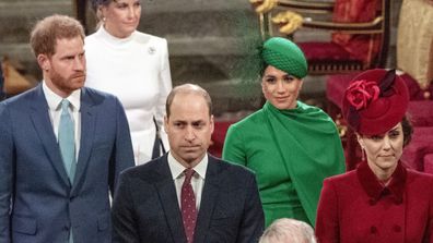 William, Kate, Harry and Meghan