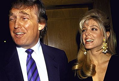 Donald Trump and Marla Maples (Getty)