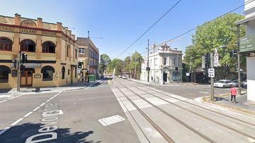 The alleged intimidation occurred on Devonshire Street in Surry Hills.