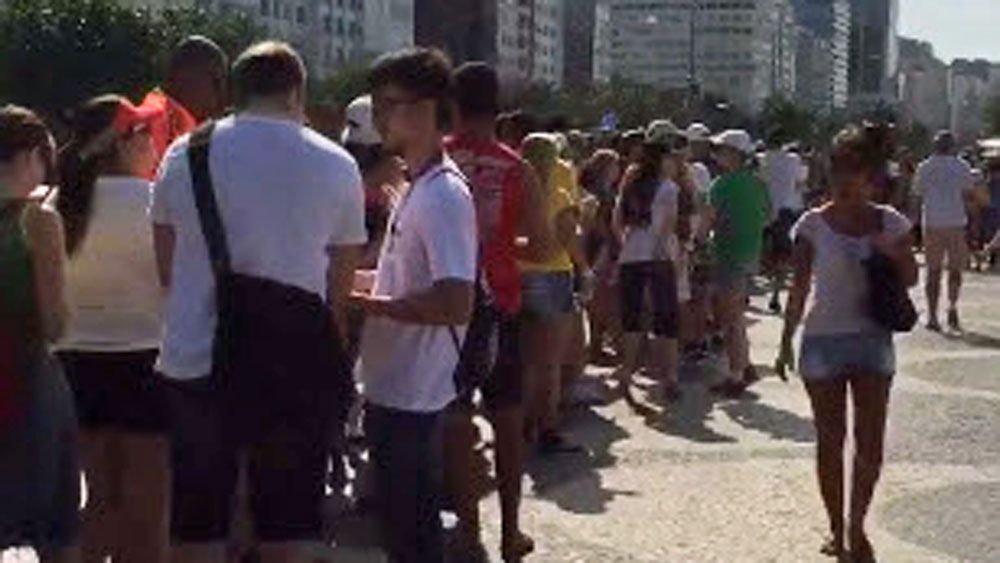 Long lines plague Olympic Games