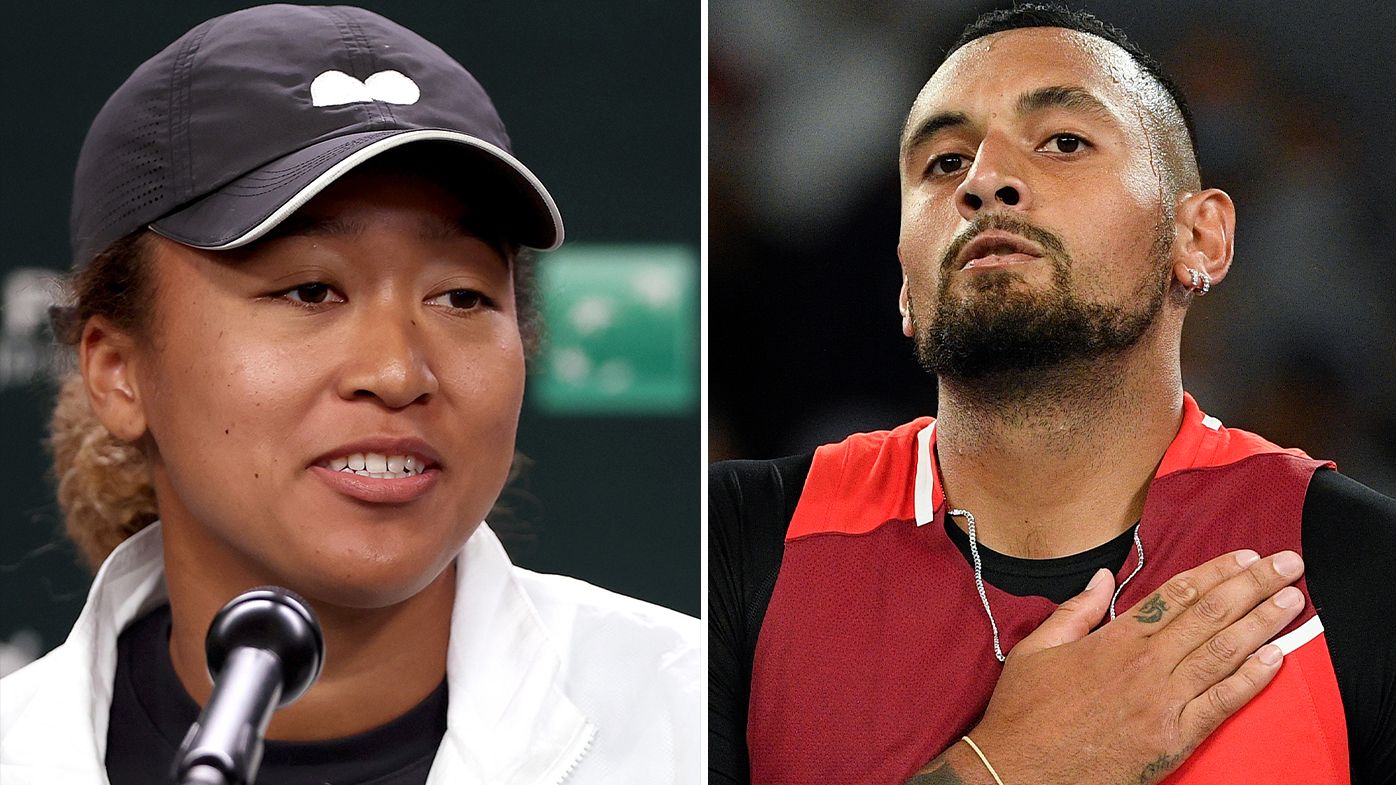 Naomi Osaka's intriguing reveal after being spotted courtside at a Nick Kyrgios training session