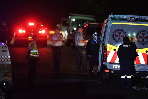 Police said it was one of the most shocking crime scenes they had seen. Image: 9News