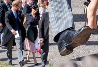 Prince Harry wears shoes with hole to friend's wedding - 9Honey