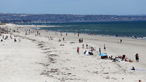 Adelaide Heatwave Beach