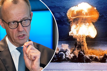 Friedrich Merz said Germany was considering its nuclear options.