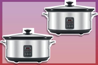 Breville BSC420BSS The Smart Temp 6L Slow Cooker at The Good Guys