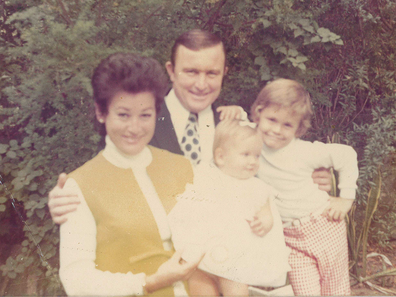 Layne Beachley was just a child when she lost her adoptive mother, pictured here.