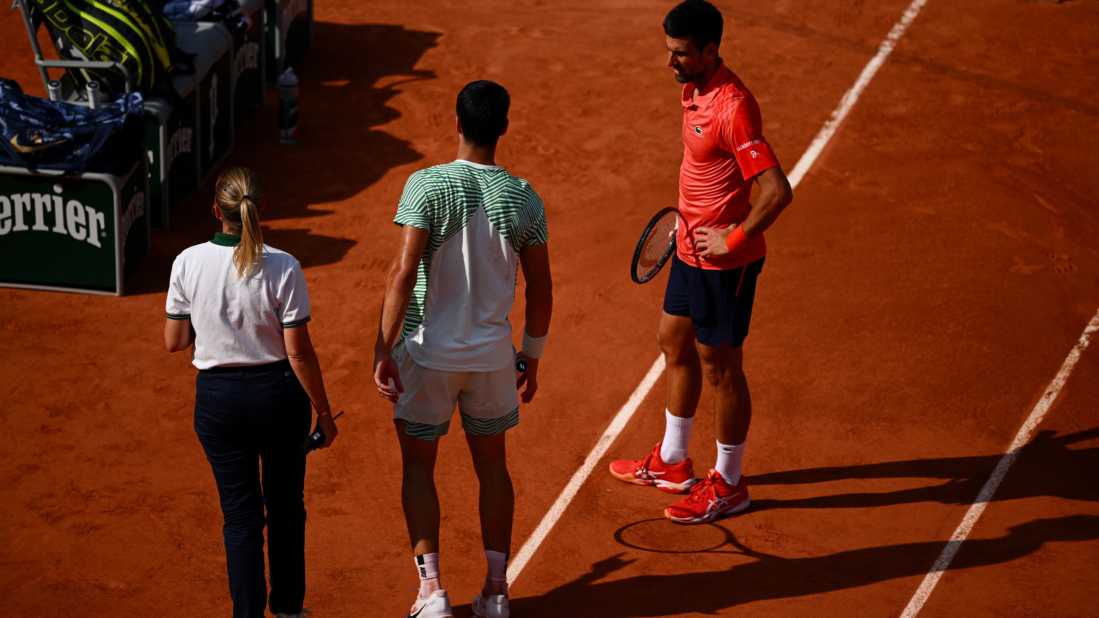 French Open 2023: Novak Djokovic onto 34th career Grand Slam final as  cramps plague Carlos Alcaraz