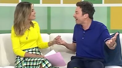 Savannah Guthrie and Jimmy Fallon announce a new game show based on the game Wordle.