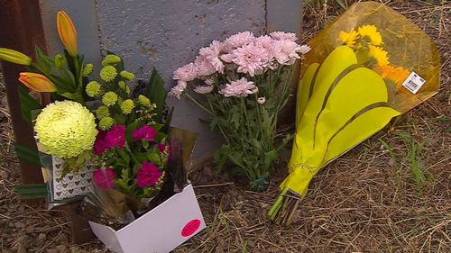 Tributes were left at the scene of the crash in south Adelaide.