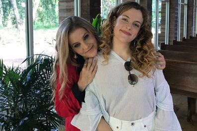 Lisa Marie Presley and Riley Keough