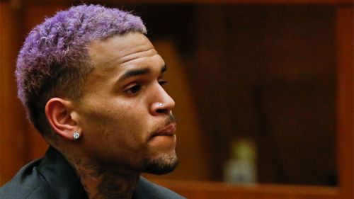 Chris Brown was charged with assaulting then-girlfriend Rihanna in 2009. (AAP)