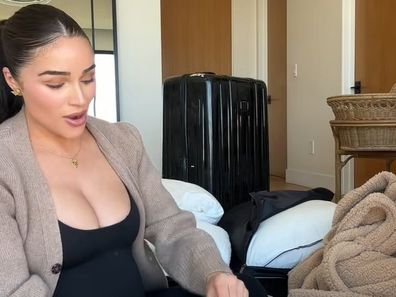 Olivia Culpo’s former Miss Universe baked the contents of her hospital bag before her daughter Colette was born 
