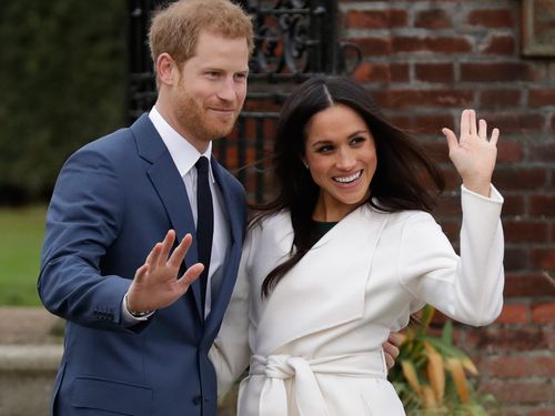 The couple will wed on May 19 at St George's Chapel at Windsor Castle. (PA/AAP)