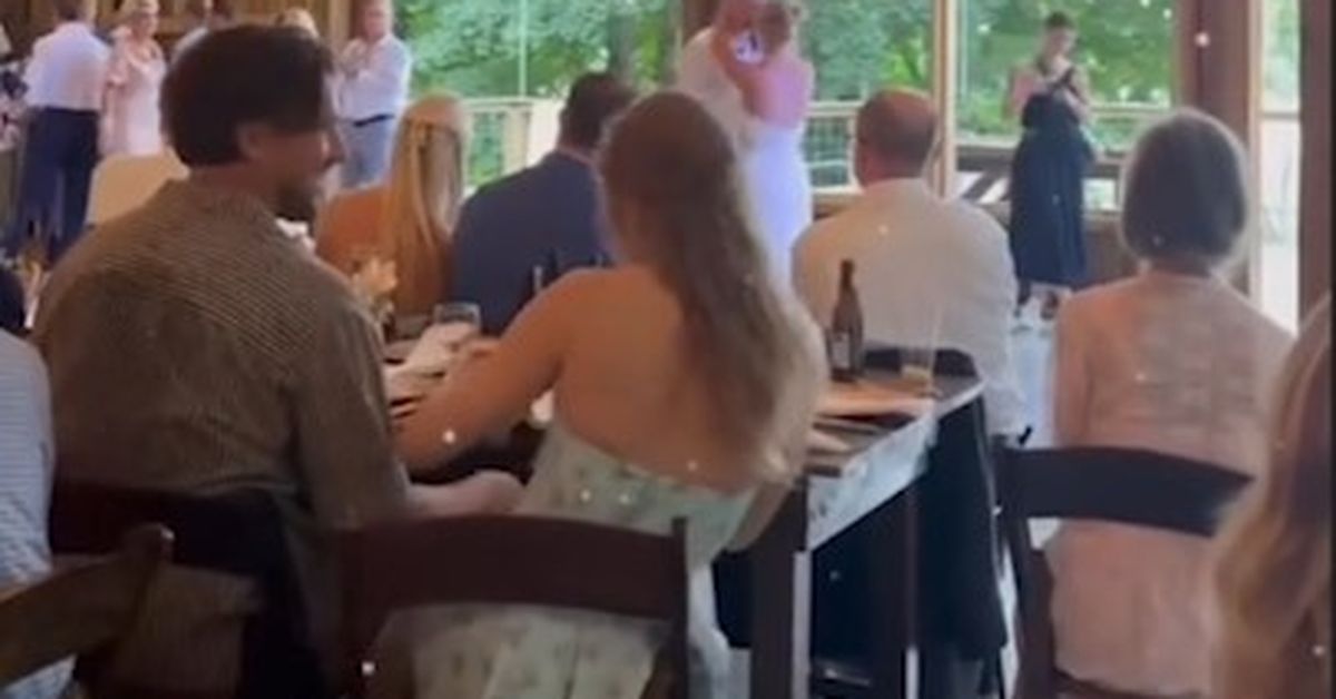 Taylor Swift and Travis Kelce spotted at intimate wedding