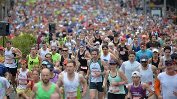 Runners participate in 2014&#x27;s City2Surf road race