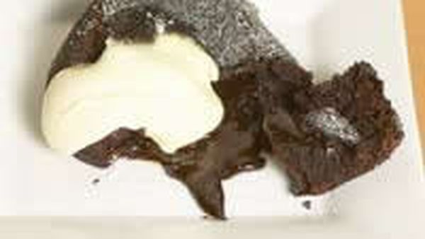 Chocolate fondant cakes