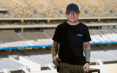 Ed Sheeran will be the first concert at Perth Stadium.