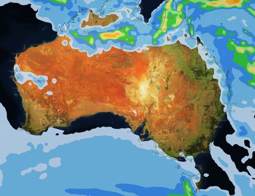 Most of Australia will be dry and sunny on Good Friday, with Tasmania and the Top End expecting some rain over the weekend. (Weatherzone)