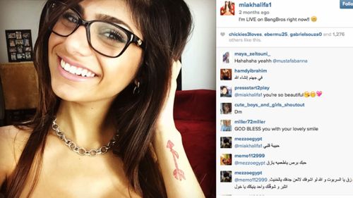 Mia Khalifa received death threats from ISIS after controversial scenes in a porn movie.