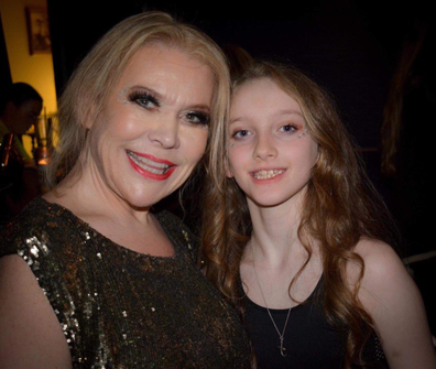 Tina Malone and daughter Flame
