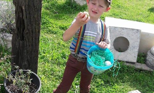 Five-year-old James Roberts was later found dead. Picture: Supplied