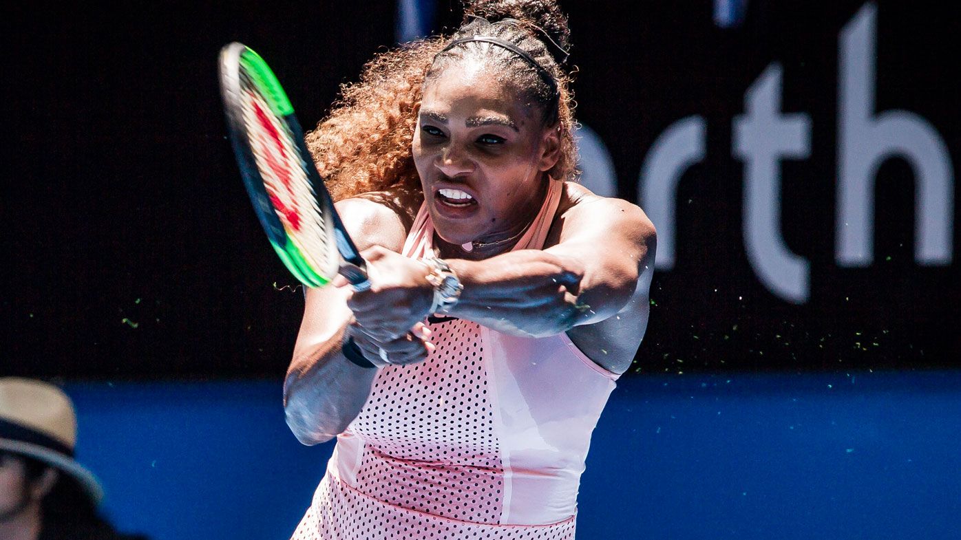 Serena Williams at the Hopman Cup