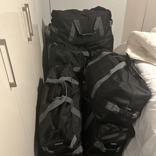 Police allege the cocaine likely came from Colombia and was stored inside black sports bags and bedrooms of the two-bedroom unit.