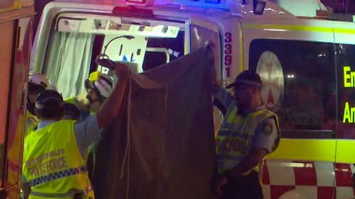 Mr Hellouc was taken to hospital in a critical condition after the Carnes Hill crash. (9NEWS)