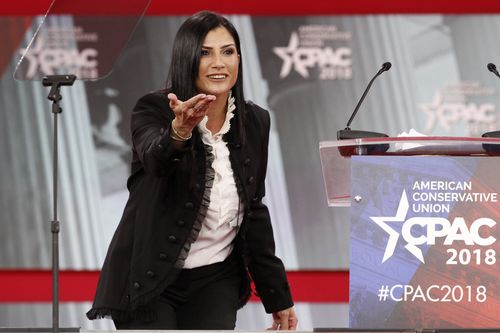 NRA spokeswoman Donna Loesch says "crying white mothers are ratings gold". (AAP)