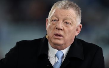 SYDNEY, AUSTRALIA - JUNE 08:  Commentator and General Manager of the Canterbury-Bankstown Bulldogs Phil Gould looks on during game one of the 2022 State of Origin series between the New South Wales Blues and the Queensland Maroons at Accor Stadium on June 08, 2022, in Sydney, Australia. (Photo by Mark Kolbe/Getty Images)
