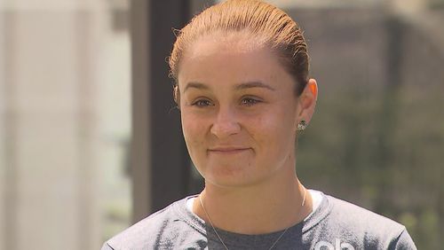 Ash Barty is taking questions in Brisbane about her decision to retire from tennis.