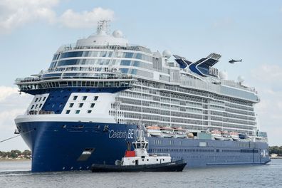 The Celebrity Beyond leaves western France in April 2022, as the ship's maiden voyage was a Western Europe cruise that set sail later that month.