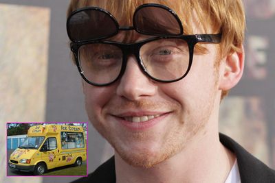 Rupert Grint- so unsuspecting but so, so strange. Last year, the Harry Potter star bought an orange Range Rover (obviously to match his carroty locks) and a hovercraft. Yeah, just ‘cause he can. Oh, and he also owns an ice cream van.