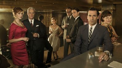 The cast of Mad Men.