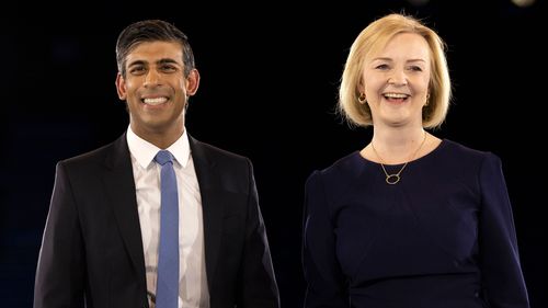 Rishi Sunak and Liz Truss