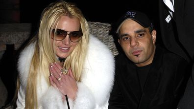 Britney Spears celebrates her birthday with Sam lufti and designer Ole Lynggaard inside The ScandinavianStyle Mansion December 1, 2007 in Bel Air, California