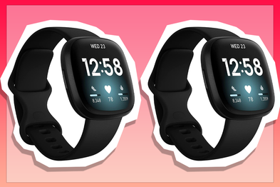 9PR: Fitbit Versa 3 Advanced Fitness Watch, black