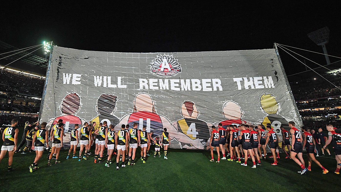 AFL criticised for Birds of Tokyo pre-game entertainment at ANZAC Day clash