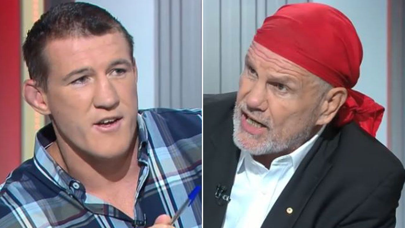 Paul Gallen fires up at Peter FitzSimons, question on NRL's treatment of women